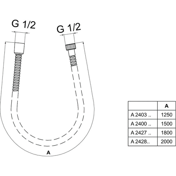Гигиенический набор Ideal Standard IDEALSPRAY BD125AA