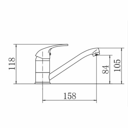 Смеситель для кухни FASHUN A4515