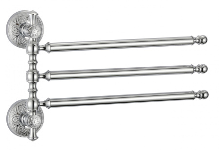 Держатель для полотенец поворотный 3-ой Savol 58а S-005803A