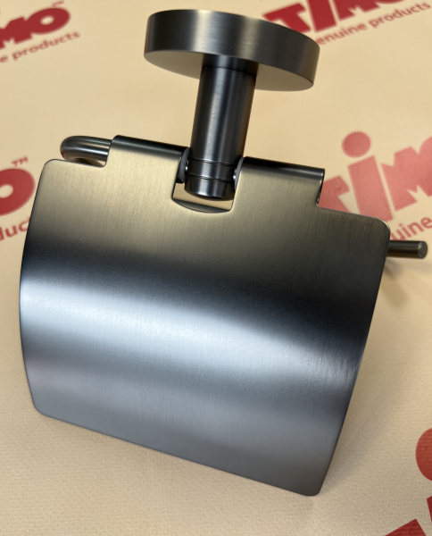 Бумагодержатель Timo Saona черное золото 13042/18