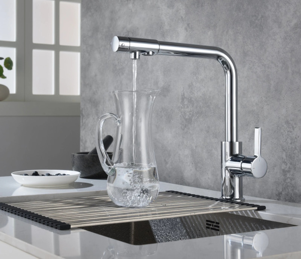 Смеситель для кухонной мойки Timo Hette 1026/00F chrome