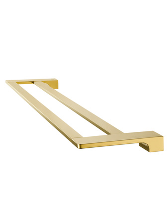 Полотенцедержатель двойной WONZON & WOGHAND ECLIPSE, глянцевое золото WW-9111-LG