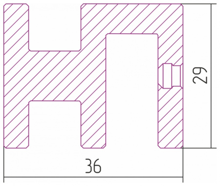 Вешалка КАНЬОН AL 70-2020-0000