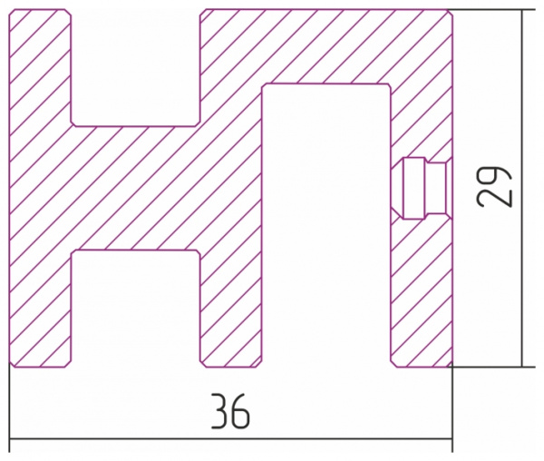 Вешалка КАНЬОН AL 70-2020-0000