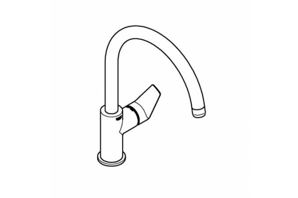 Смеситель для кухни Grohe BauEdge 31233 001 (31233001) хром