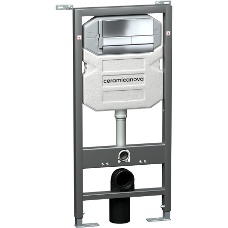 Комплект унитаза с инсталляцией Ceramicanova Balearica CN6000_1002CH_1000