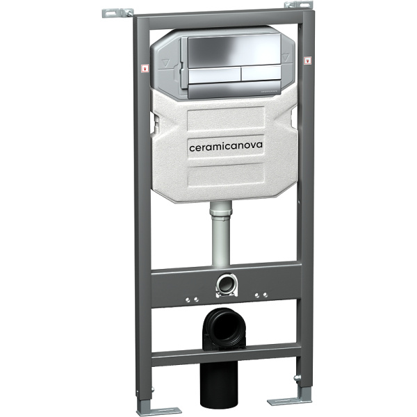 Комплект унитаза с инсталляцией Ceramicanova Balearica CN6000_1002CH_1000