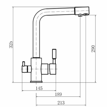 Смеситель для кухни FASHUN A4352