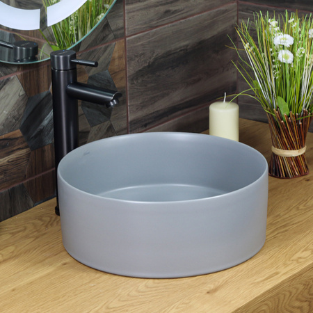 Раковина накладная (35,8х35,8) Melana 320357MG-805