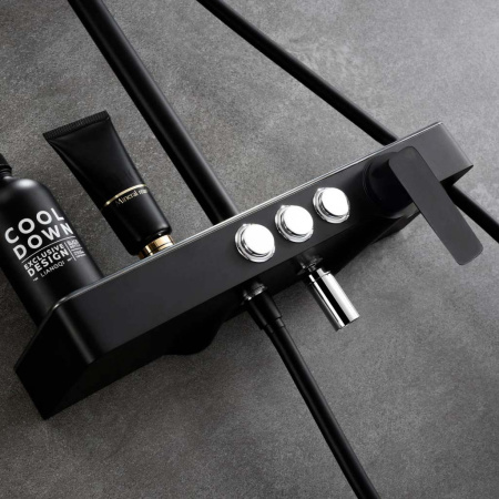 Душевая система с изливом Melana MALE F610501B MALE