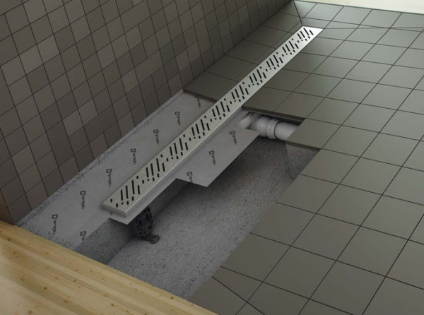 Душевая плита Radaway RadаDrain 5CL0808B/5R055R