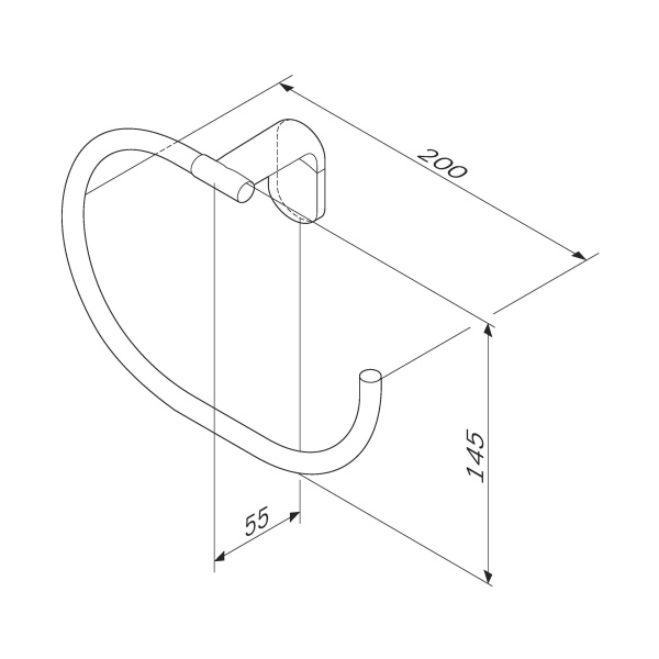 Кольцо для полотенец Am.Pm X-Joy A8434400