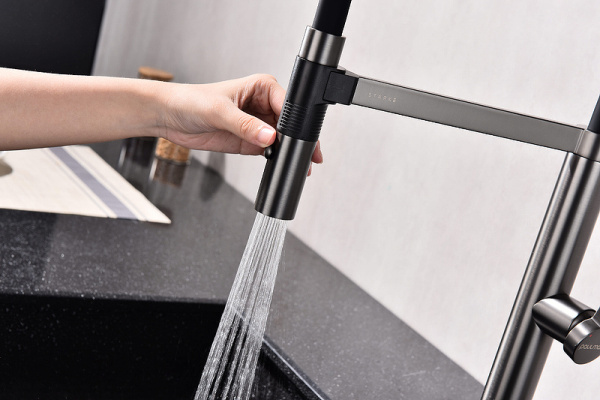 Смеситель для кухни Paulmark Leader Le214101-B