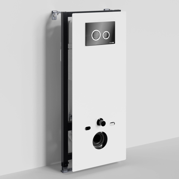 Инсталляция для подвесного унитаза WasserKraft Abens 20TLT.010.ME.WH.PB01