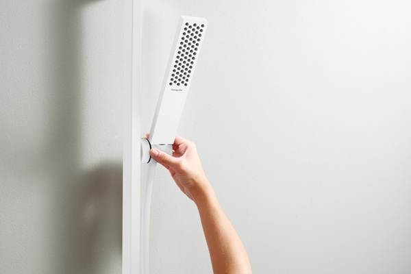 Ручной душ Hansgrohe Pulsify E 100 1jet EcoSmart+ 24321700 белый матовый