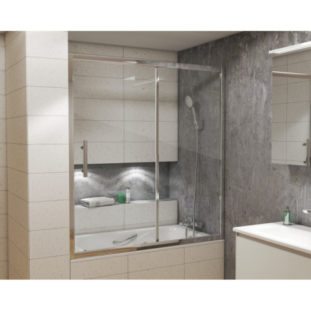 Шторка для ванны Grossman GR-150/2