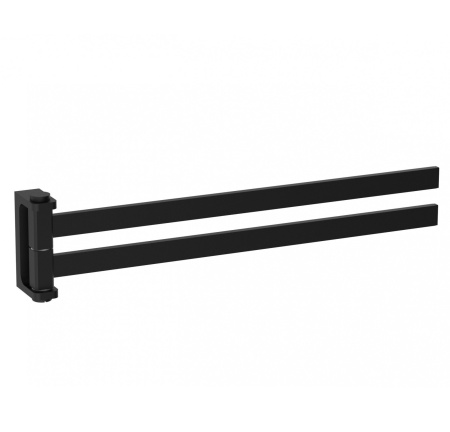 Полотенцедержатель поворотный WONZON & WOGHAND ECLIPSE, черный WW-9131-BL