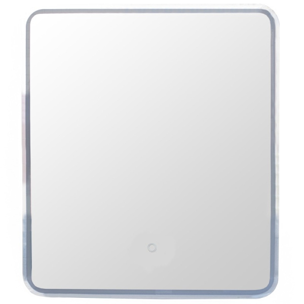 Зеркало-шкаф с подсветкой Style Line Каре (70x80) СС-00002275 белый