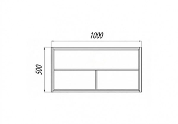 Тумба для комплекта Акватон Брук 100 1A201601BCDL0