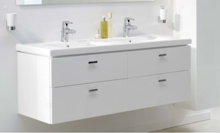 Раковина двойная Ideal Standard Connect Vanity E813601 (1300x490 мм)