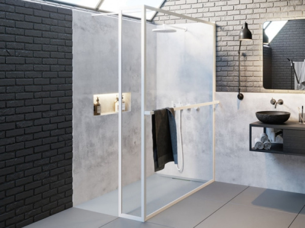 Стенка душевая Riho Lucid GD414W030