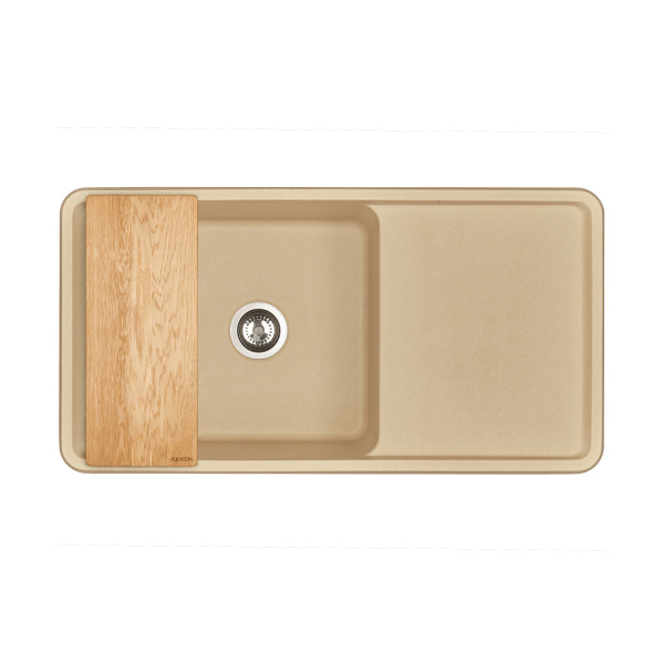 Кухонная мойка Aquaton Беллис 97 1A725132BS260 латте
