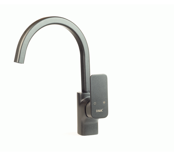 Смеситель для кухни D&K Berlin.(DA1432420) высокий антрацит