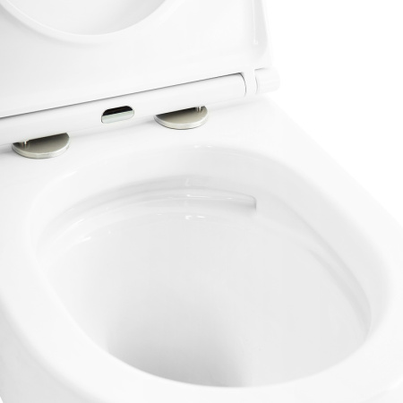 Унитаз подвесной безободковый CEZARES STYLUS CZR-6601-TH-TOR/CZR-870-SC микролифт