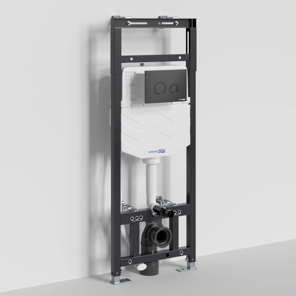 Инсталляция для подвесного унитаза WasserKraft Alme 15TLT.010.ME.MB01