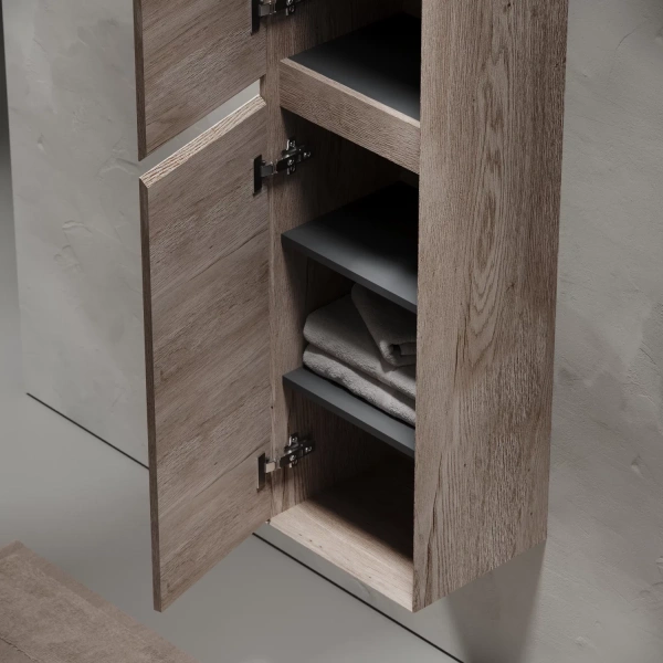 Шкаф-пенал подвесной Sancos Libra Floor PMR35EG дуб галифакс