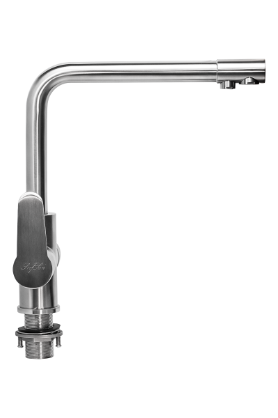 Смеситель для кухни с подключением фильтра  ПСМ-Профсан  STEEL PSM-300-22