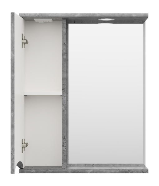 Зеркало-шкаф (60х75) Misty Атлантик 60 левый П-Атл-4060-050Л