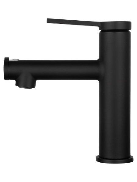 Смеситель для раковины с функцией полоскания WONZON & WOGHAND, черный матовый WW-H1017-MB