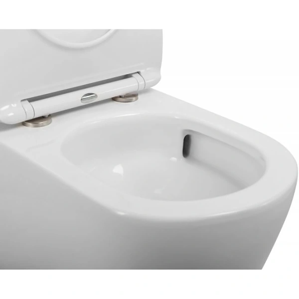 Чаша напольного безободкового унитаза BelBagno Sfera-R BB2141CP-TOR без бачка и сиденья