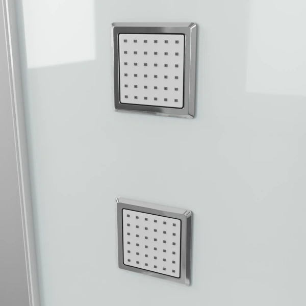 Душевая кабина (90х135) Grossman  GR128R раздвижная, белый, прозрачный