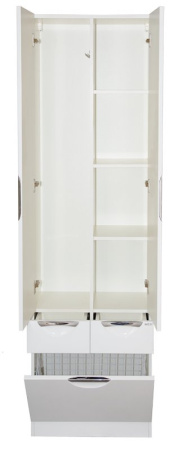 Пенал с бельевой корзиной Misty Орхидея 60 П-Жас05060-011К2Я