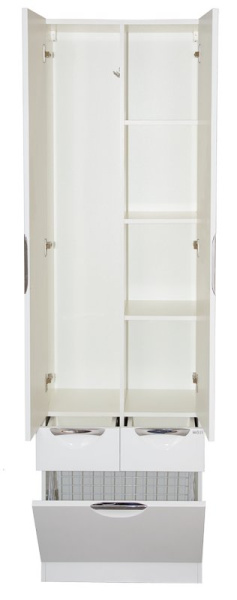 Пенал с бельевой корзиной Misty Орхидея 60 П-Жас05060-011К2Я