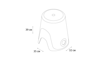 Корзина для белья FIXSEN Wendy 2в1 оранжевая FX-7073-93