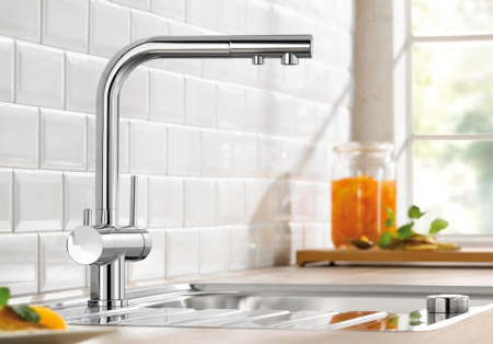 Смеситель Blanco Fontas II Silgranit (алюметаллик) 525140