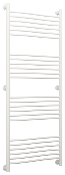 Полотенцесушитель Водяной Сунержа Флюид + (150х60) Матовый Белый 30-0222-1560