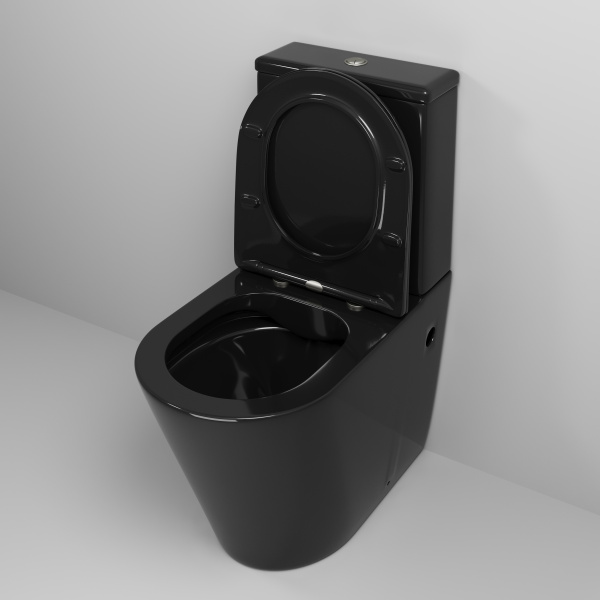 Унитаз напольный безободковый Grossman Color GR-4480BS с сиденьем микролифт