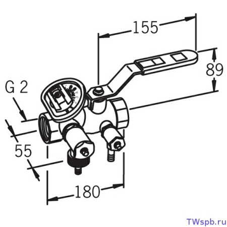 Магистральный регулирующий клапан Oras 410050