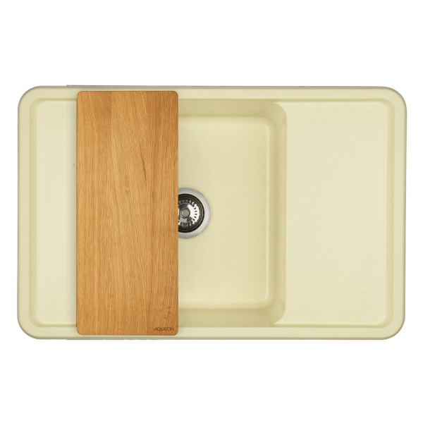 Кухонная мойка Aquaton Беллис 78 1A725032BS290 шампань