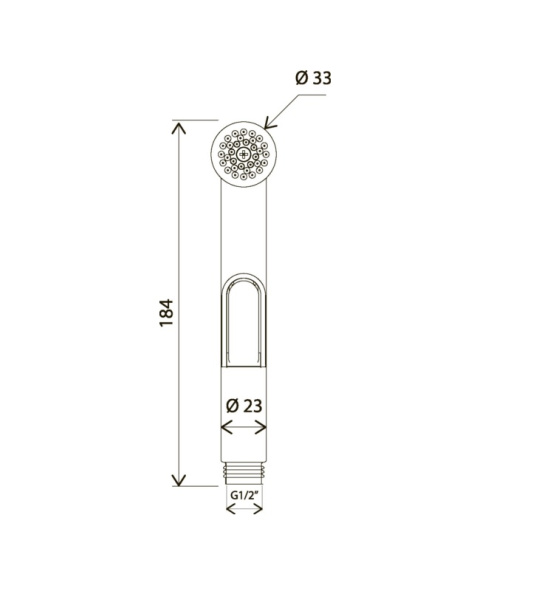 Гигиеническая лейка Am.Pm F0201964