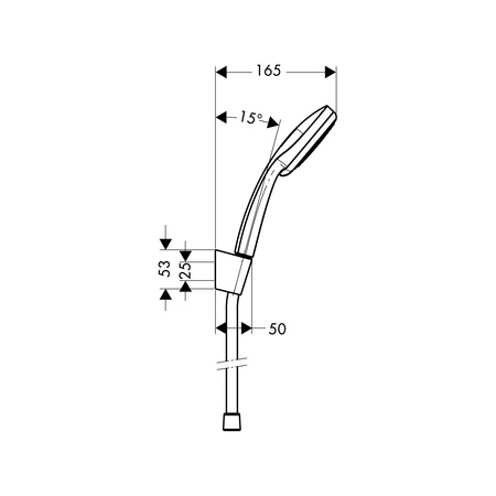 Душевой набор Hansgrohe Croma 100 Vario 4jet 27592000 хром