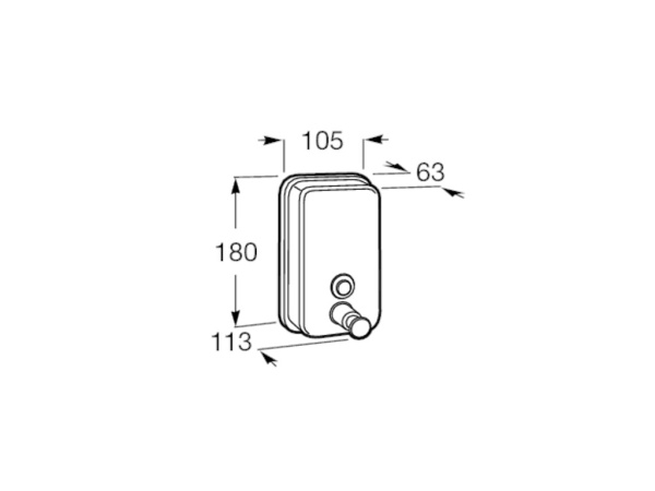Диспенсер Roca Public 817404002