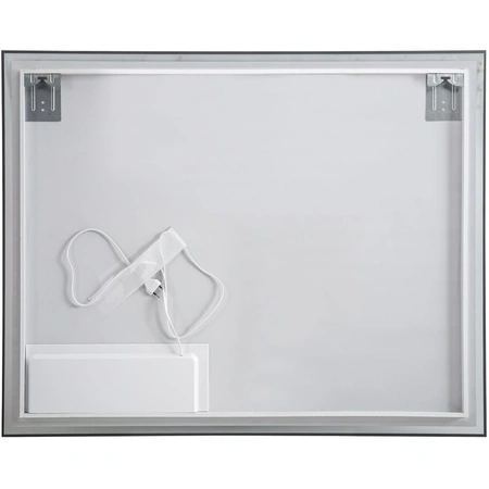 Зеркало с подсветкой и часами Art&Max Catania AM-Cat-1000-800-DS-F