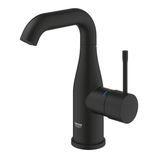 Смеситель для раковины однорычажный Grohe Essence New 24176 KF1 (24176KF1) фантомный чёрный