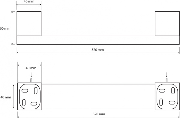 Поручень Bemeta Via 135007072