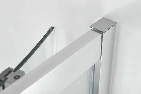 Душевой уголок Vincea  Alpha VSQ-3AL800MT (80х80) хром, стекло текстурное